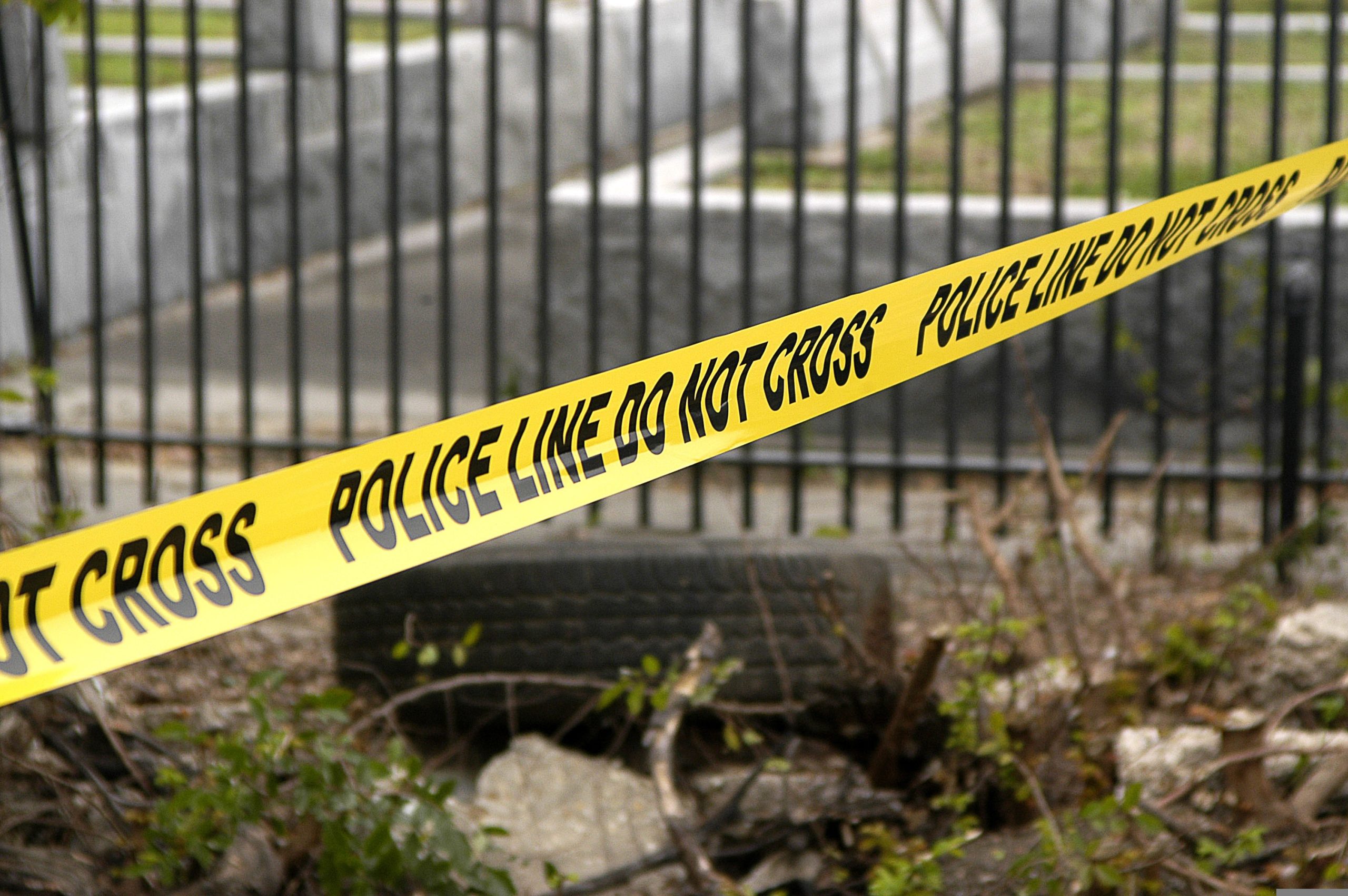 police crime scene tape